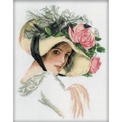 Zdjęcie produktu dla Zestaw do haftu krzyżykowego RTO "Retro" M098, wzór liczony, 26x33 cm