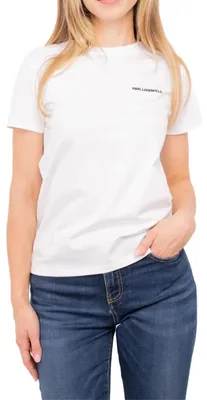 Produktbild von Karl Lagerfeld - T-Shirt für Damen NA1170 (L) (Weiß)