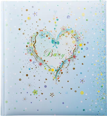 Produktbild von Goldbuch 15316 Babyalbum Blue Heart - 30 x 31 cm