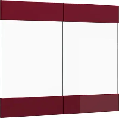 Immagine prodotto di Frontale cucina Vicco R-Line Rosso lucido 79.2 x 59 cm frontale del mobile per pensile con vetro, Model 41242