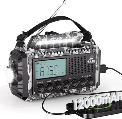 Obrázek produktu pro Ruční rádio pro kempování a outdoor – přežití v nouzových situacích