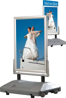 Produktbild von Kundenstopper Wind Sign, DIN A1 ohne Top-Schild