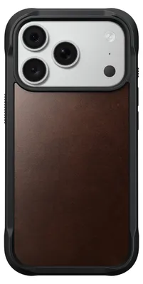 Obrázek produktu pro Nomad Rugged Leather Case, rustic brown (Horween) - iPhone 18 Pro/17 Pro