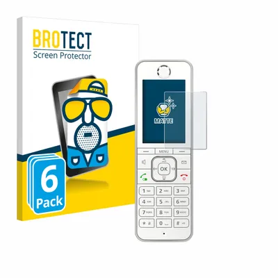 Produktbild von 6x BROTECT Schutzfolie für AVM Fritz!Fon C6 Displayschutz Displayschutzfolie Folie Matt Entspiegelungsfolie