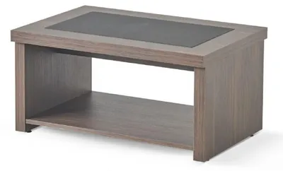 Produktbild von Braun-Schwarzer Arbeitszimmer Tisch r Kaffeetisch Holztisch