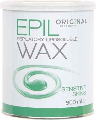 Produktbild von Lauwarmes Wachs Depilatory Liposoluble Wax grün 800 ml