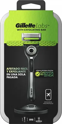 Produktbild von Gillette SKINCARE LABS Gerät + 1 Nachfüllpackung + Reiseetui 3 Stück