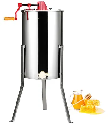 Produktbild von Honigschleuder - Honigzentrifuge - Honigextraktor - Bienenwachsschleuder - Ausrüstung für die Imkerei - Edelstahl