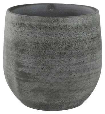 Produktbild von Steege Pflanzentopf/Blumentopf - Keramik - grau - 15 x 13 cm