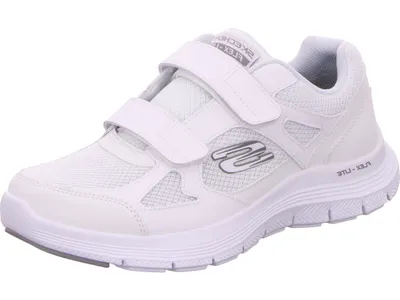 Produktbild von Skechers Flex Advantage 4 Fortner Klettschuh Weiß in Gr. 44