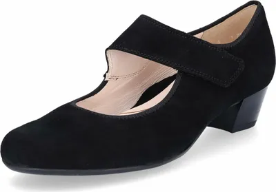 Produktbild von Ara Damen Leder Trotteur schwarz Samt 3,5