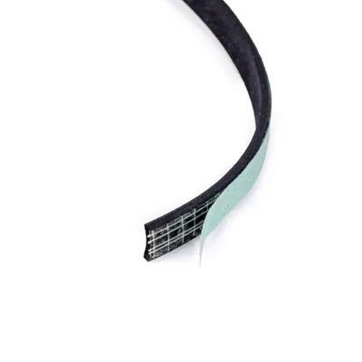 Produktbild von DQ-PP Fensterdichtung | 40 Meter | Schwarz | selbstklebend | Profil I | Dichtband Dichtungsband | klebend Isolierband Klebedichtung Gummi Fensterdichtband