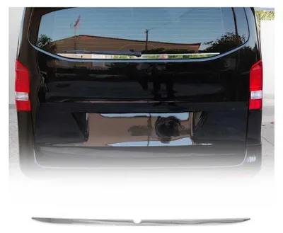Image de Garniture de Fenêtre de Hayon pour Mercedes Vito W447 2014-2025 Acier Inox 1Pcs