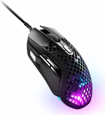 Zdjęcie produktu dla Steelseries Aerox 5 Wireless, Po prawej stronie, Optyczny, Bluetooth, 18000 DPI, 1 ms, Czarny
