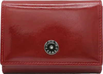Obrázok produktu pre Peterson Dámska kožená peňaženka Parness červená One size