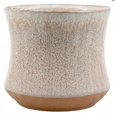 Produktbild von Donika Keramik Übertopf Beige Elegant 15x15 cm