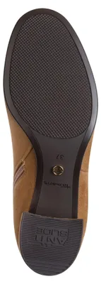 Produktbild von Tamaris Damen Stiefelette Reißverschluss mit Blockabsatz 1-25354-43, Größe:42 EU, Farbe:Beige