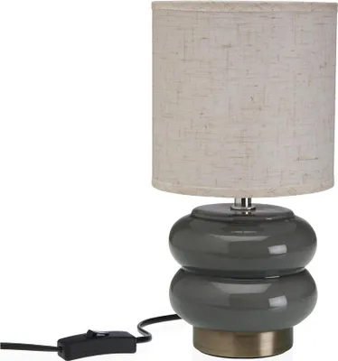 Produktbild von Tischlampe Onkara Grau 14x27x14 cm