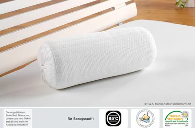 Produktbild von f.a.n. Nackenrolle  Sleep & Care  Größe 40x15