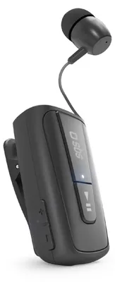 Produktbild von Bluetooth Kopfhörer aufwickelbar Bluetooth Kopfhörer mit 7 Stunden Laufzeit Multipoint-Technologie und Mikrofon Funkkopfhörer in schwarz für Handy