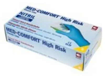 Nitril-Einweghandschuhe extra stark, L, 50 St., blau