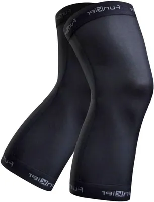 Productafbeelding van Thermische Beenwarmers - Sport Beenstukken - Buiten Sporten - Zachte Microfleece - 25x24x1.5 cm - Zwart