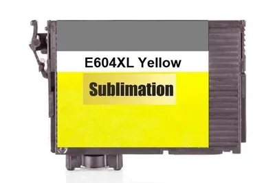 Produktbild von Druckerpatrone mit Sublimationstinte 604 XL yellow, gelb kompatibel mit Epson XP-2200, 2205, 3200, 3205, 4200, 4205, WF-2910, 2930, 2935, 2950