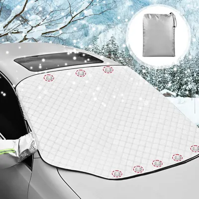 Obrázek produktu pro Magnetická ochrana čelního skla proti mrazu 156 x 128 cm