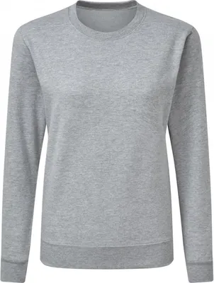 Produktbild von SG SG20F | Ladies' Crew Sweatshirt für Damen - Farbe: Light Oxford - Größe: S