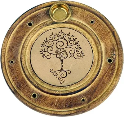 Produktbild von Räucherstäbchen und Kegel, Yoga-Baum – Packung mit 3 Stück – 10 cm