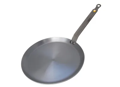 Produktbild von De Buyer Mineral Crepespan 5615.24 Omelettpfanne, 24 cm max. Durchmesser, Gusseisen/Gussaluminium, Induktionsherd-geeignet