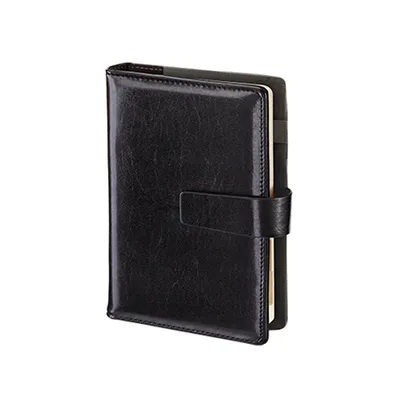 Immagine prodotto di Agenda giornaliera Premium nera A6 con chiusura magnetica