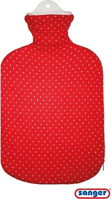 Immagine prodotto di Bottiglia dell'acqua calda Singer con copertura in maglia Red Queen