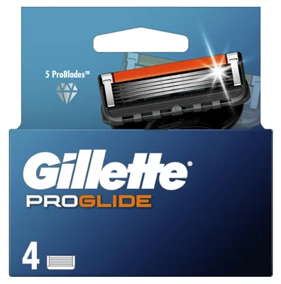 Obrázek produktu pro Gillette ProGlide Manual náhradní hlavice 4ks