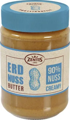Produktbild von Zentis Erdnussbutter Creamy 0,35kg