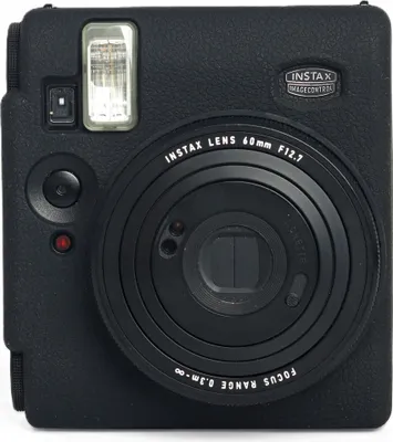 Zdjęcie produktu dla Futerał Etui Pokrowiec Case Silikon do Fuji FujiFilm INSTAX Mini 99 Czarny