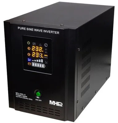 Produktbild von MHPower Notstromversorgung MPU-1600-12, USV, 1600 W, reine Sinuswelle, 12 V