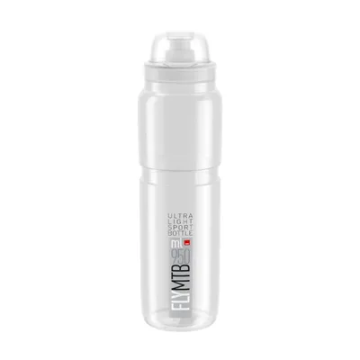 Produktbild von Elite Trinkflasche Fly MTB 950ml, klar/grau, klar/grau