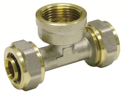 Immagine prodotto di Raccordo a vite a T 16 x 2 - 3/4" IG - 16 x 2