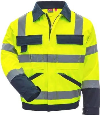 Produktbild von NITRAS Warnschutzjacke MOTION TEX VIZ Gr. 24 gelb