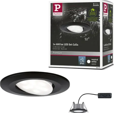 Produktbild von Paulmann LED Einbauleuchte Calla schwenkbar