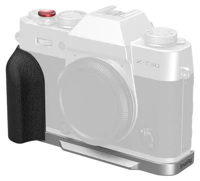 Zdjęcie produktu dla Uchwyt do aparatu Fujifilm X-T30 - w kształcie L - Silikon - Czarny