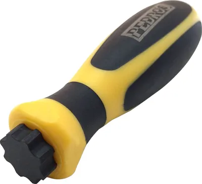 Zdjęcie produktu dla Narzędzie regulacyjne Pedro do Shimano Hollowtech II, żółto-czarne