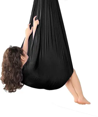 Produktbild von Sensory Swing 1 Stück, Indoor Therapieschaukel Aus Nylon, Für Kinder Erwachsene Mit Sensorischer Verarbeitungsstörung Autismus SPD