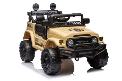 Zdjęcie produktu dla Electro Kinderauto Toyota FJ Khaki 4x4+FB+LED+Audio