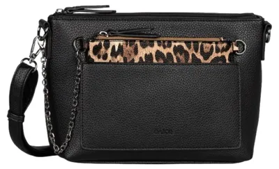 Image de Sac bandoulière Gabor, imitation cuir, modèle Kareen, couleur noire