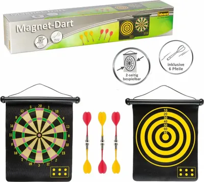 Obrázek produktu pro Magnetické šipky Idena se 6 magnetickými šipkami