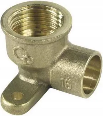 Obrázek produktu pro Koleno S Nožičkami Pro Pájecí Konektor 15X1/2 Gw