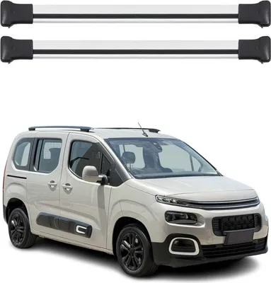 Obrázek produktu pro Střešní nosič Základní nosič pro Citroen Berlingo 2018-2025 75 kg hliník stříbrný 2 ks, Obrázek vytvořený pomocí AI