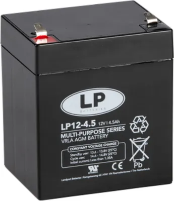 Obrázek produktu pro Olověná baterie Landport 12V 4,5Ah AGM NSA LP12-4,5 T1